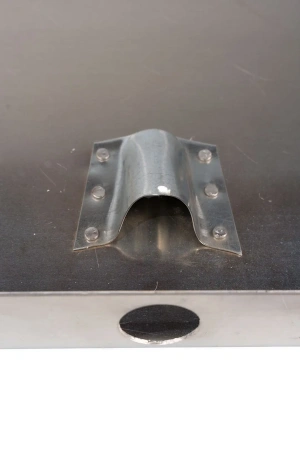 Хозяйственный инвентарь: Лопата для снега 375х500 дюраль 2мм трехбортная с верхним входом