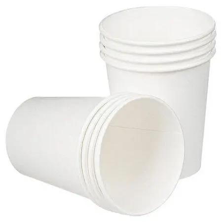 Фото №2 - Одноразовая продукция: Стакан бумажный 250мл 1сл Скандипакк белый /пач.=50 шт.