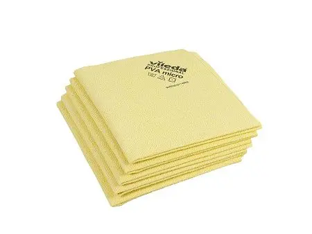 Фото №4 - Vileda: Салфетка ПВА Микро 35х38см жёлтая