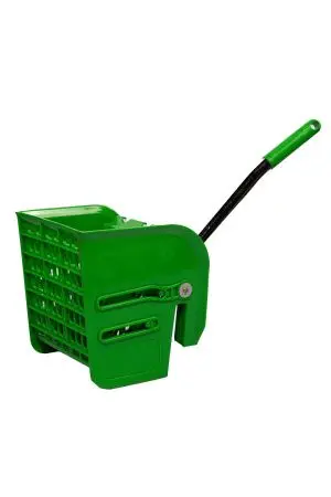 Вик: Тележка 1х20 пластик с отжимом зеленая MRY