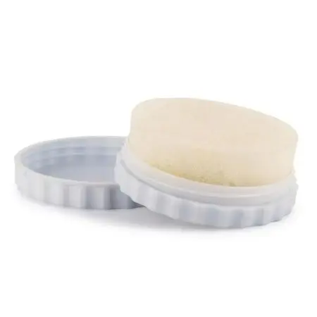 Губки,скрабы: для обуви d-60мм круглая с бесцветной пропиткой