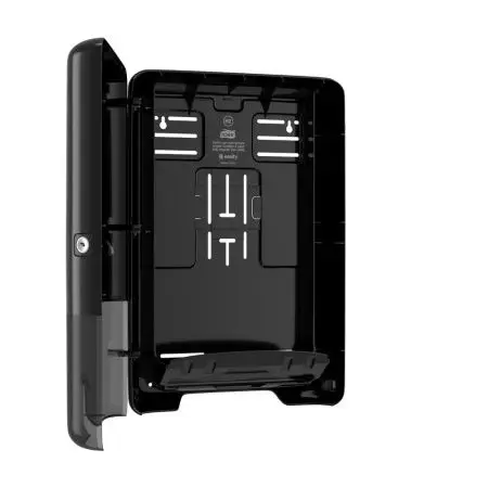 Tork: Диспенсер H2 Elevation Multifold для полотенец в пачках черный