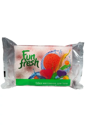 Губки,скрабы: для тела ТОНУС поролоновая массажная прямоугольная