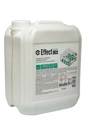 Effect: АЛЬФА-106 5л чистящее ср-во с хлором универсальное