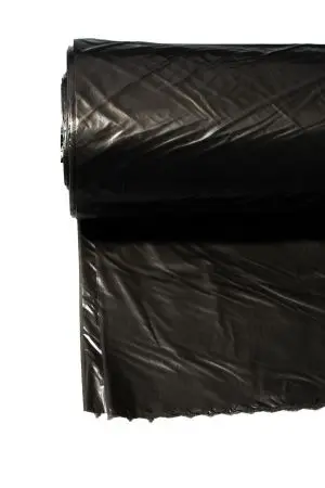 Мешки для мусора: 60л 60х70 ПНД 18мкм особо прочные VCLEAN черные /рул.=20 шт.