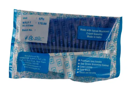 Вик: Метла с рукояткой 142 см д22см синяя MRY