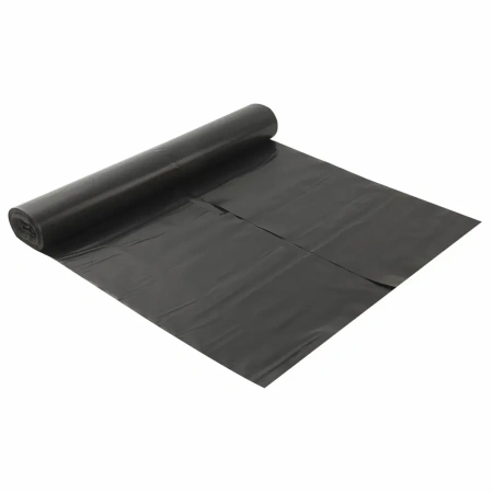 Мешки для мусора: 160л 90х110 ПВД 50мкм VCLEAN черные 62г