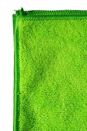 ХозСалфетки: универсал 38х38 300г/м2 микрофибра без упаковки зеленая