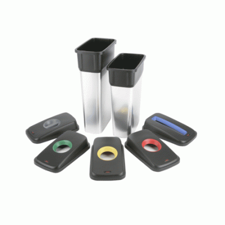 Vileda: Гео крышка для контейнера черный-серый