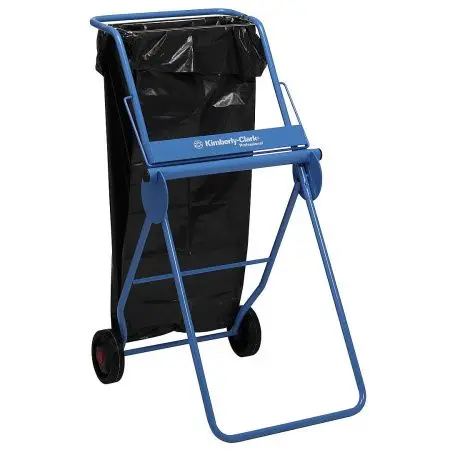 Kimberly-Clark: Диспенсер для протирочных рулонов синий металл мобильный
