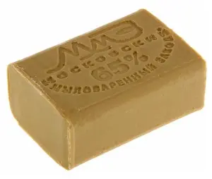 Мыло хозяйственное: 250г 65% без обёртки ММЗ/КМЗ