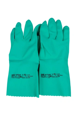 Vileda: Перчатки многоцелевые M зеленый резиновые