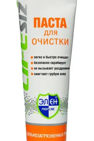 Крем для рук: ЭЛЕН 100 мл паста очищающая для очистки сильнозагрязненных рук