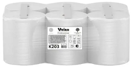 VEIRO: Полотенца бумажные 2сл 150м/20 Comfort белые