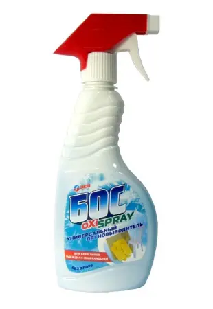 Отбеливатели(пятновыводители): БОС-OXI SPRAY 500мл средство пятновыводящее универсальное