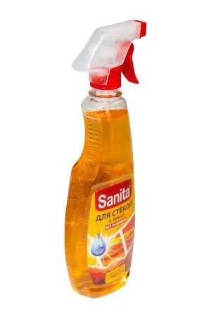 Чистящее средство: САНИТА Спрей 500мл для стёкол с нашатырным спиртом (ТРИГГЕР)