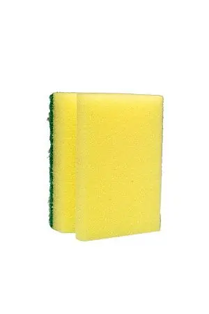 Фото №5 - Губки,скрабы: для посуды Скандик Тек 9.5х7х4.5 зеленый абразив /пач.=10 шт.