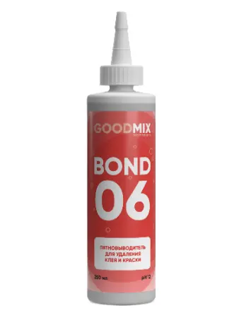 Vortex: GOODMIX BOND 06 250мл пятновыводитель для удаления клея и краски