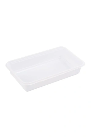 Одноразовая продукция: Тарелка 150х90х30 пластиковая белая