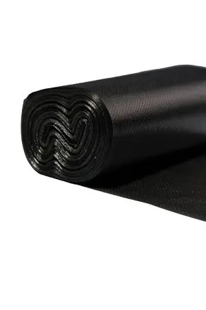 Мешки для мусора: 30л 50х60 ПНД 5мкм VCLEAN черные ЭКОНОМ /рул.=50 шт.