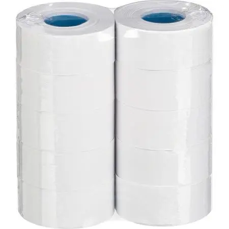 Канцелярские товары: Этикет-лента 26х16мм 1000 этикеток белая /компл.=10 шт.