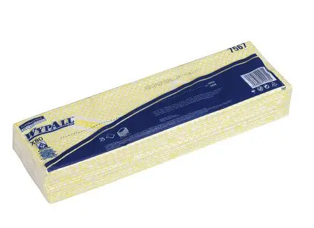 Kimberly-Clark: Салфетки Вайпол Х80 1сл 41,6х34,4см желтые /пач.=25 шт.