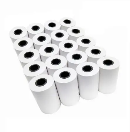 Канцелярские товары: Лента чековая 57х12мм 15м термо /пач.=16 шт.