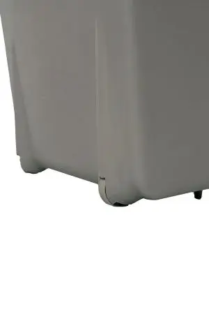 Вик: Совок-контейнер с крышкой + щетка серый MRY