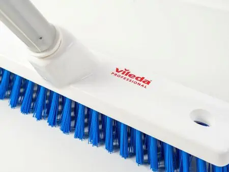 Vileda: Щетка 30см чистящая с кор.ворсом жесткая синяя