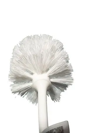 Хозяйственный инвентарь: Ерш унитазный пластиковый без подставки белый