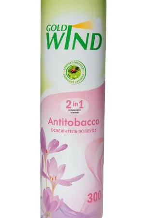 Освежители воздуха: ГОЛД ВИНД 300 мл АНТИТАБАК
