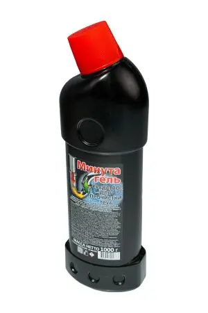 Чистящее средство: МИНУТА-Гель 1000г для прочистки труб