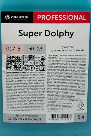 Pro-Brite: Супер Долфи 5л для мойки раковин, унитазов, ванн
