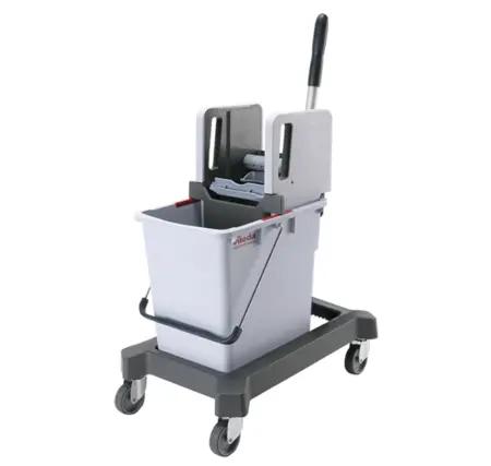 Vileda: Система одноведерная 25л с вертикальным отжимом на платформе без ручки