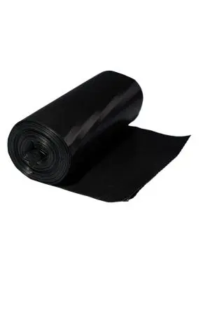 Мешки для мусора: 120л 70х110 ПВД VCLEAN 60 черные 55г /рул.=10 шт.