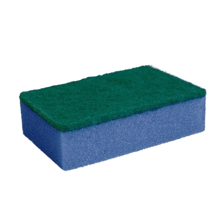 Губки,скрабы: для посуды YORK Maxi 10х7х2,9 с абразивом /пач.=5 шт.