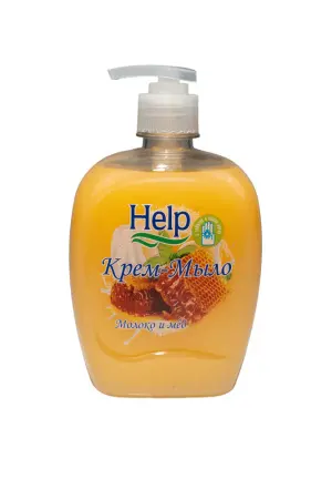Мыло жидкое: ХЭЛП 500г крем-мыло в ассортименте дозатор