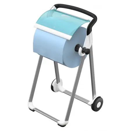 Tork: Диспенсер W1 Performance напольный белый для материалов в рулоне