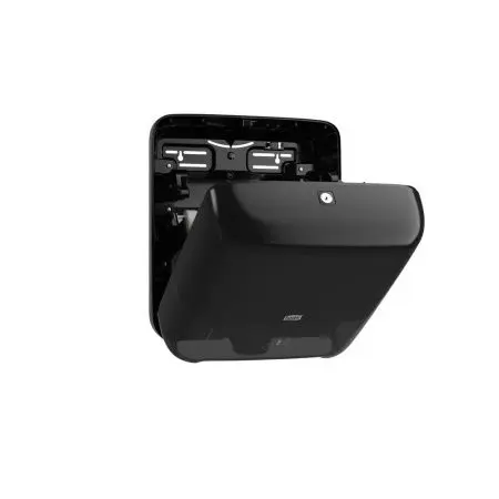 Tork: Диспенсер H1 Elevation Matic для рулонных полотенец черный