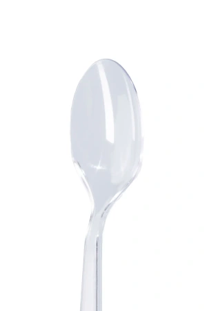 Одноразовая продукция: Ложка столовая 180мм прозрачная /пач.=50 шт.