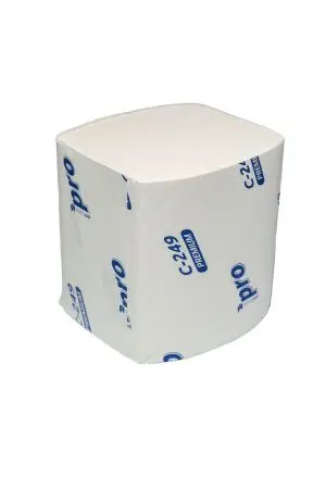 Вик: Бумага туалетная 2сл V-сложение 250л 21х11см целлюлоза 100% с тиснением PROtissue