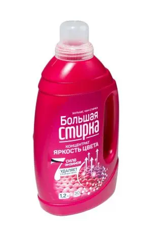 СМС: Большая стирка 1,2л ГЕЛЬ Color для цветных вещей концентрат