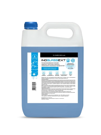 Продукция ИНО: Inoglass EXT 5л ср-во для мытья стекол (наружнее применение)