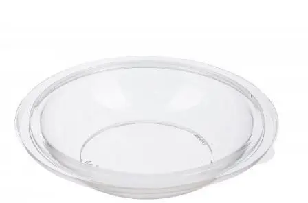 Одноразовая продукция: Крышка к контейнеру d-190мм h-38мм ПЭТ прозрачная СпК-190 /пач.=75 шт.