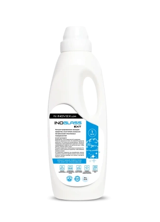 Продукция ИНО: Inoglass EXT 1л ср-во для мытья стекол (наружнее применение)
