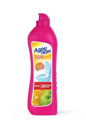 Чистящее средство: АДРИЛАН 500мл ФРУКТОВЫЙ от ржавчины для сантехники