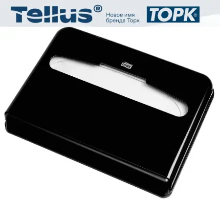 Tork: Диспенсер V1 для покрытий на унитаз черный