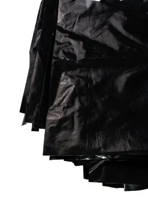 Мешки для мусора: 120л 70х110 ПВД VCLEAN 120 черные 80г