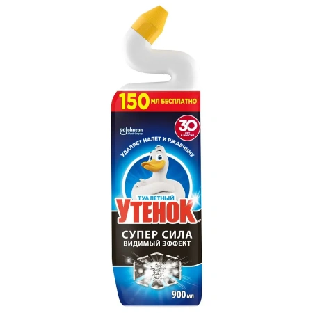 Чистящее средство: УТЕНОК 900мл гель Видимый эффект