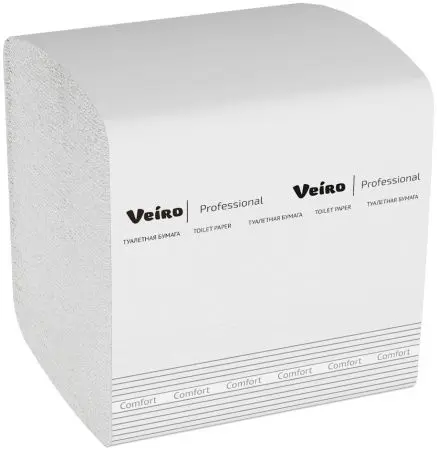 VEIRO: Бумага туалетная V 2сл 250л Comfort белый